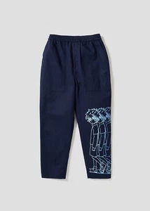 [Graniph] HUNTER×HUNTER Baker Pants Navy Size SS ~ XL From JP NEW - Picture 1 of 10