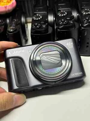 Canon SX720 HS 20.3MP Compact Digital Camera Black 20.3MP 40x Wi-Fi 95% new - Image 1 of 4