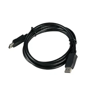 25 Stück neue DisplayPort Kabel, DP zu DP Stecker, Farbe schwarz - Bild 1 von 3