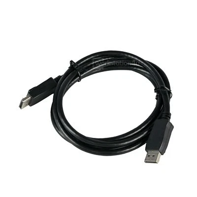 50 Stück neue DisplayPort Kabel, DP zu DP Stecker, Farbe schwarz - Bild 1 von 3