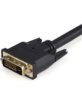 StarTech.com 1ft DVI Splitter Cable - DVI-D Dual Male to 2x DVI-D Dual Video Sp - Picture 1 of 6