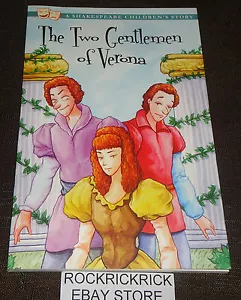 A SHAKESPEARE CHILDREN'S BOOK -THE TWO GENTLEMAN OF VERONA- 64 PAGES (BRAND NEW) - Bild 1 von 2