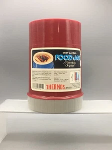 Tarro de comida aislado Thermos King-Seeley 1985 vintage contenedor de sopa 10 oz frío caliente - Imagen 1 de 4