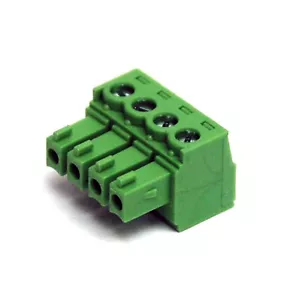 10pc Plug para bloque de terminales enchufable 4P 8A300V Pitch = 3.81mm EC381V-04P Dinkle - Imagen 1 de 5