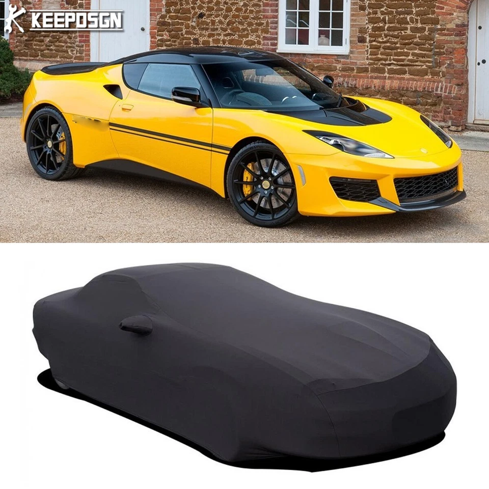 Полный автомобильный чехол атласный эластичный пыленепроницаемый защита от царапин для помещений Lotus Evora - Изображение 1 из 4