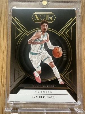 LaMelo Ball 2024-25 Panini /10 Noir Gold Association Edition Hornets - Bild 1 von 4