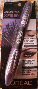 LOREAL Voluminous X Fiber Mascara 213 Blackest Black NEW SEALED HTF - Picture 1 of 1