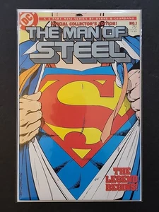 EL HOMBRE DE ACERO EDICIÓN ESPECIAL COLECCIONISTA #1 (1986) DC COMICS JOHN BYRNE NUEVO - Imagen 1 de 5