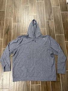 Rhoback Hesi Performance Hoodie Mens 3XL Gray Pullover Golf Stretch - Picture 1 of 5