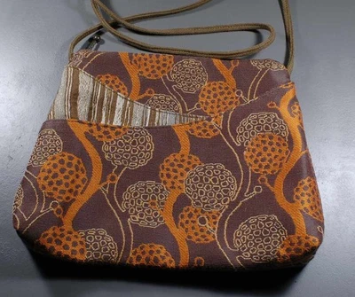 Bolso Bandolera MARUCA Diseño Gorrión Vainas Florales - Bolso de Mano Cartera Boulder Colorado Foto 1 de 4