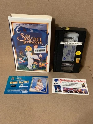 The Swan Princess VHS 1994 Animated Family Musical Turner Family Showcase - Image 1 of 4