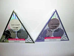 Lot 2 Wet n Wild Megaglo Ltd. Edition Eyeshadow Trios JADE & AMETHYST Sealed - Picture 1 of 2
