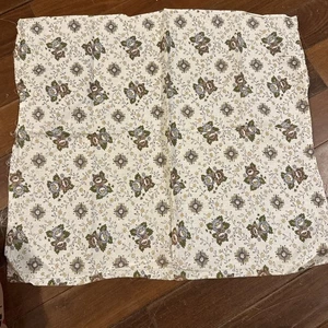 VINTAGE FLORAL GEÖFFNETER MEHLSACK 17,5 X 20 - Bild 1 von 5