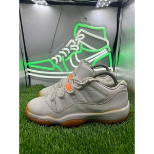 Air Jordan 11 XI Retro Low Ie weiß orange Basketballschuhe Herren Größe 7 - Bild 1 von 7