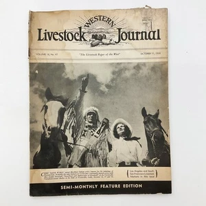 Western Livestock Journal October 11 1938 Vol 16 No 47 Livestock Cattle - Imagen 1 de 20