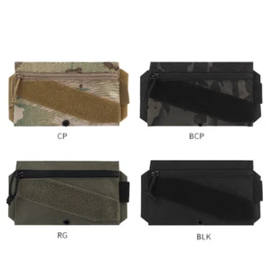 Tactical Chest Front Candy Zipper Pouch Hook Back for Chest Rig Plate Carrier - Picture 1 of 19