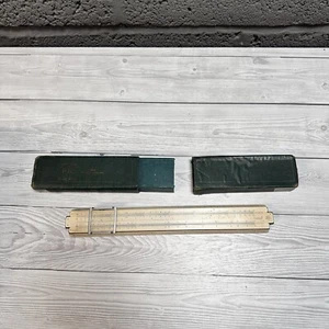 Frühe Vintage PIC Marke A G Thornton Ltd Rechenschieber im Etui - Bild 1 von 21