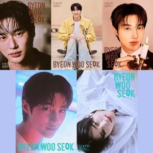 DICON VOLUME N°23 BYEON WOO SEOK : A-E TYPE/Photo Book+Photo Card+etc+POB SEALED - Picture 1 of 17