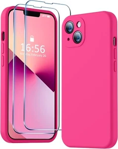 Funda BossKiss Compatible con iPhone 13, Silicona Premium Actualizada [Camera Prot - Imagen 1 de 7