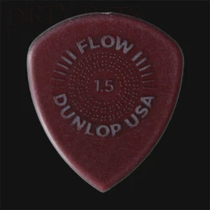 Selecciones de guitarra Dunlop Flow estándar púas 1,50 mm - paquetes de 1 a 24 selecciones - Imagen 1 de 1