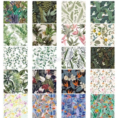 AU Floral Peel Stick Wallpaper Blooming Vintage Flowers Self-Adhesive Home Decor - image 1 of 4