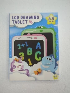 8.5" Colorful Kids LCD Writing Drawing Tablet Electronic Educational Doodle Pad - Picture 1 of 3