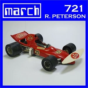 MARCH 721 R. PETERSON SCALA 1:25 POLITOYS SENZA SCATOLA catalogo FX2 (C055) - Bild 1 von 7