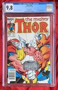 Thor #338 CGC 9.8 1983 Wh Pages ~ Erroneously Graded as Canadian Price Variant - Picture 1 of 6