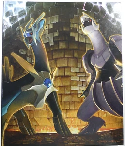 Pokemon Center Collection File Dialga Palkia with DP1 to DP5 Checklist 2007 - Picture 1 of 18