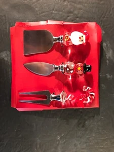 Weihnachten Käseausstecher / Set (Weihnachtsmann, Schneemann, Zuckerstange) - Bild 1 von 2