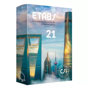 ETABS Ultimate v21 (wielopiętrowe narzędzie do analizy budynku) - Zdjęcie 1 z 6
