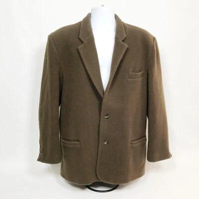 Blazer abrigo deportivo vintage Eddie Bauer marrón 85 % mezcla de lana mediano para hombre Foto 1 de 4