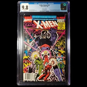 X-MEN ANNUAL #14 NEWSSTAND CGC 9.8 WP GAMBIT FIRST CAMEO APPEARANCE - Picture 1 of 2