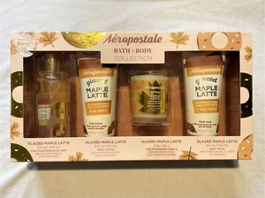 Aeropostale Bath Body Collection Glazed Maple Latte Body Mist/Lotion/Wash/Candle - Bild 1 von 6