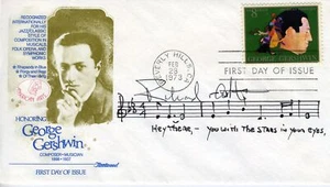 Richard ADLER (Composer): "Hey There" - AMQS on an FDC Honoring George GERSHWIN - Picture 1 of 1