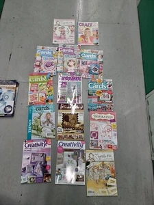 X16 Card Making Papercraft Mixed Magazine Bundle Simply Lets Quick Magnolia - Picture 1 of 12