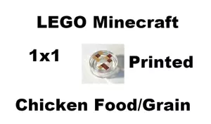 New LEGO Grain Food Chicken Feed Pixelated Hay and Scratch Pigs Cows Farm Animal - Picture 1 of 1