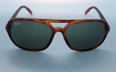Gafas de sol Ray Ban vintage Bausch & Lomb años 80 Timberline II mate tortuga W0746 Foto 1 de 4