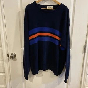 Waffle Knit Fisherman's Sweater Men's 2XL Eddie Bauer - Picture 1 of 8