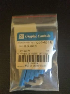 GRAPHIC CONTROLS 10554518 MARKER BLUE 10 PCS PKG - Picture 1 of 4