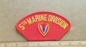US Marine Corps - 5th Marine Division Embroidered Patch  - Picture 1 of 4