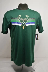 Nueva Camiseta Verde NBA Milwaukee Bucks Talla Para Hombre MED - Imagen 1 de 6