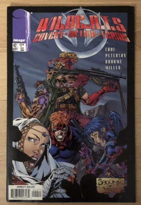 1997 Image Comics Wildcats Covert Action Teams #42 First Print; Coca-Cola Ad; VG - Image 1 of 4