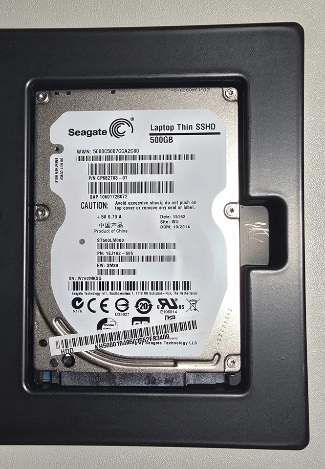 SEAGATE 500 GB 5400 RPM 6 GB/s 64 MB ST500LM000-1EJ162 CP682763-01 - Bild 1 von 1