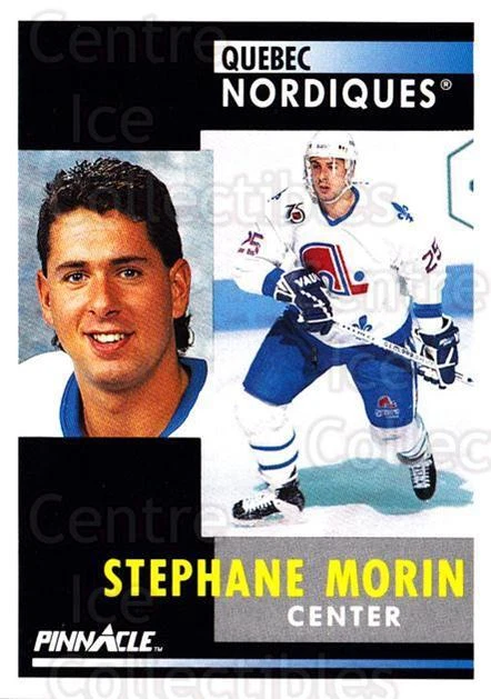 1991-92 Pinnacle #245 Stephane Morin - Image 1 of 1