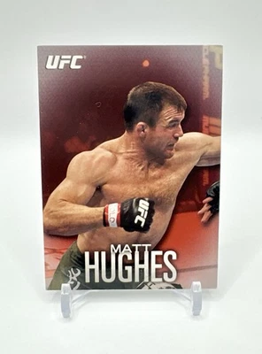 Matt Hughes 2012 Topps UFC Knockout Ruby Red Parallel 1/8 Card #59 SSP Rare 1/1 - Image 1 of 3