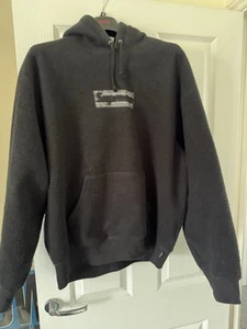 Supreme Inside Out Box Logo Hooded Sweatshirt Black Medium - Picture 1 of 4
