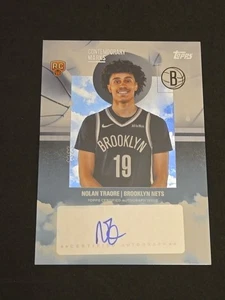 2025-26 Topps Basketball #CM-NT Nolan Traore Contemporary Marks Rookie Autograph - Picture 1 of 6