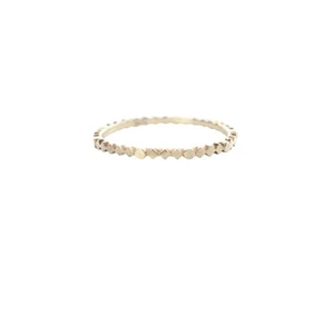 Agat Agete Honeycomb Ring K10 Size 9 Yellow Gold /Sr18 Women - Picture 1 of 7