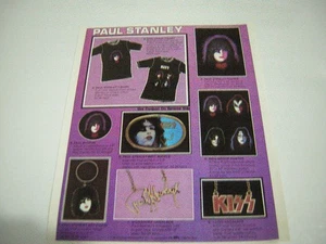 KISS PAUL STANLEY 1978 MERCH ORDER VINTAGE AUCOIN - Bild 1 von 2